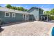 Large backyard with a paved patio and outdoor seating at 2908 Dylan Nw Pl, Concord, NC 28027