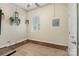 Unique basement space with tile floor and brick detail at 2908 Dylan Nw Pl, Concord, NC 28027