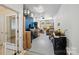 Organized garage space with storage and workspace at 2908 Dylan Nw Pl, Concord, NC 28027