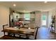 Eat-in kitchen features stainless appliances, modern cabinets, and granite countertops at 3113 Bouquet St, Charlotte, NC 28215