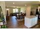 Open-concept living area with modern finishes, natural light, and a view of the neighborhood at 3113 Bouquet St, Charlotte, NC 28215