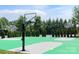 Community basketball court with hoops, ample space, and well-maintained surface for sports enthusiasts at 317 Annatto Way, Tega Cay, SC 29708