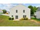 Spacious backyard showcases ample green space, patio area and well-maintained lawn at 3512 Gibbon Terrace Ct, Charlotte, NC 28269