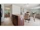 Bright and open kitchen, dining, and living area at 3512 Gibbon Terrace Ct, Charlotte, NC 28269