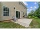 Cozy back patio with room to grill and relax outdoors at 4002 Paddle Wheel Ln, Indian Trail, NC 28079
