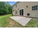 Backyard patio with grill; perfect for outdoor entertaining at 4002 Paddle Wheel Ln, Indian Trail, NC 28079