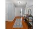 Welcoming entryway with hardwood floors, stylish decor, and ample natural light at 4002 Paddle Wheel Ln, Indian Trail, NC 28079