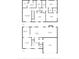 Detailed floor plan showcasing the layout of the home, including room dimensions and features at 4002 Paddle Wheel Ln, Indian Trail, NC 28079