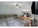 Cozy living room seamlessly connects to the kitchen, perfect for entertaining and everyday living at 4002 Paddle Wheel Ln, Indian Trail, NC 28079