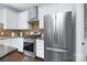 Well-lit kitchen featuring stainless steel appliances and granite countertops at 6206 Glencairn Ct, Charlotte, NC 28269