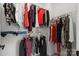 Spacious walk-in closet with ample shelving and hanging space for clothes and accessories at 8928 Morning Mist Rd, Charlotte, NC 28215