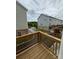 Enjoy relaxing neighborhood views from this private, sun-drenched back deck at 9236 Ainslie Downs St, Charlotte, NC 28273