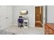 This bedroom offers a desk, TV, and ensuite bathroom at 134 Lake Spring Loop, Mooresville, NC 28117