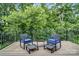 A spacious deck with comfortable seating, perfect for outdoor relaxation and entertaining at 1017 Quail Run Ct, Indian Land, SC 29707