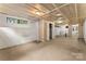 Spacious unfinished basement with exposed brick, promising ample storage or customization potential at 121 33Rd Ne Ave, Hickory, NC 28601
