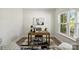 Bright home office space with natural light, desk, chair, and stylish decor at 126 Meadow Glen Dr, Troutman, NC 28166