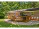 Cozy back deck with outdoor seating, perfect for entertaining and relaxing outside at 141 Dunlap Loop, Statesville, NC 28625