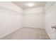 Walk-in closet featuring wall-mounted wire shelving on two walls and plush carpeting at 14611 Murfield Ct, Charlotte, NC 28278