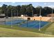 Sports court at Badin Shores Resort with basketball and beach volleyball at 152 Eagle Dr # 27B, New London, NC 28127