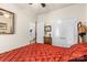 Comfortable bedroom featuring a four-poster bed, carpeted floors, and ample natural light at 163 Carmen Way, Lancaster, SC 29720