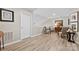 Upstairs landing with light wood floors, seating area and natural light at 1644 Backcreek Ln, Gastonia, NC 28054