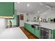 Bright kitchen with stainless steel appliances, large sink, and quartz countertops at 213 Genesis Pl, Cleveland, NC 27013
