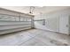Spacious garage with an automatic door and concrete flooring at 2844 Georgia Ave, Charlotte, NC 28205