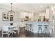Open kitchen featuring a breakfast bar with barstool seating at 2844 Georgia Ave, Charlotte, NC 28205