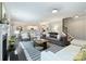 Spacious living area with an open floor plan and lots of natural light at 2844 Georgia Ave, Charlotte, NC 28205