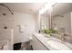 Elegant bathroom with double vanity, granite countertops, and a separate shower offering a spa-like retreat at 3403 Keith Dr, Charlotte, NC 28269