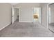 The bedroom provides easy access to an adjacent bathroom and closet, offering convenience and privacy at 3826 Yorkford Dr, Charlotte, NC 28269