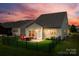 Backyard features a patio ideal for outdoor entertaining and relaxation at 4511 Middlebury Ln, Fort Mill, SC 29715