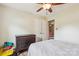 Comfortable bedroom with a large closet, dresser, and neutral-toned walls at 4527 Marshall Ct, Monroe, NC 28110