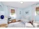 Bright Bedroom with a crib and natural light at 5929 Brookhaven Rd, Charlotte, NC 28210