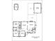 Detailed floor plan showcasing a 1407 square foot home with 3 bedrooms, 2 bathrooms, and open concept living spaces at 5929 Brookhaven Rd, Charlotte, NC 28210