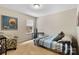 An inviting bedroom featuring a comfortable bed and natural light from the window at 6010 Hawk View Rd, Waxhaw, NC 28173