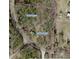 Aerial view showcasing the property's location and layout within the surrounding neighborhood at 6140 Barclay Ln, Clover, SC 29710