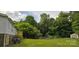 The house has a beautiful back yard that has a fenced in yard and a shed for extra storage at 6140 Barclay Ln, Clover, SC 29710