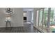 View of open living space with access to a back porch and kitchen at 6140 Barclay Ln, Clover, SC 29710