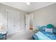 Inviting bedroom with a charming aesthetic, featuring plush bedding and ample natural light at 867 Bellegray Rd, Clover, SC 29710