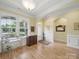 Open dining room featuring hard wood flooring, detailed trim and natural light at 1004 Fairbanks Ct, Indian Trail, NC 28079
