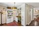 Charming home office with built-in bookshelves, storage cabinets, and a cozy workspace at 106 Phifer St, Fort Mill, SC 29715