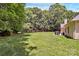 Spacious and well-manicured backyard offering plenty of room for outdoor activities and relaxation at 13930 Wild Heather Ct, Charlotte, NC 28273