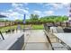Expansive backyard featuring a concrete patio with outdoor seating and lush green lawn perfect for entertaining at 189 Fesperman Cir, Troutman, NC 28166