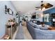 Bright and airy living room with comfortable seating, stylish decor, and an open layout at 189 Fesperman Cir, Troutman, NC 28166