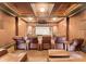 A luxurious home theater featuring plush leather seating and a large screen for an immersive viewing experience at 2926 Crane Rd, Waxhaw, NC 28173