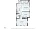 Layout of home featuring kitchen, living room, bedrooms, baths and laundry at 3400 Reid Ave, Charlotte, NC 28208