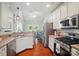 Bright, spacious kitchen with stainless appliances and eat in kitchen area at 3912 Grace Ct, Indian Trail, NC 28079