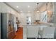 Modern kitchen with stainless steel appliances and granite countertops at 3912 Grace Ct, Indian Trail, NC 28079