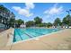 The community pool offers lap swimming and ample space for lounging and relaxation at 3912 Grace Ct, Indian Trail, NC 28079